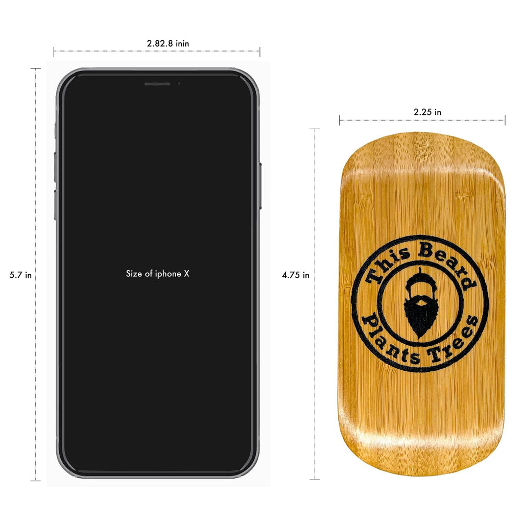 Big Boar Bristle Beard Brush - Boar Bristle & Bamboo