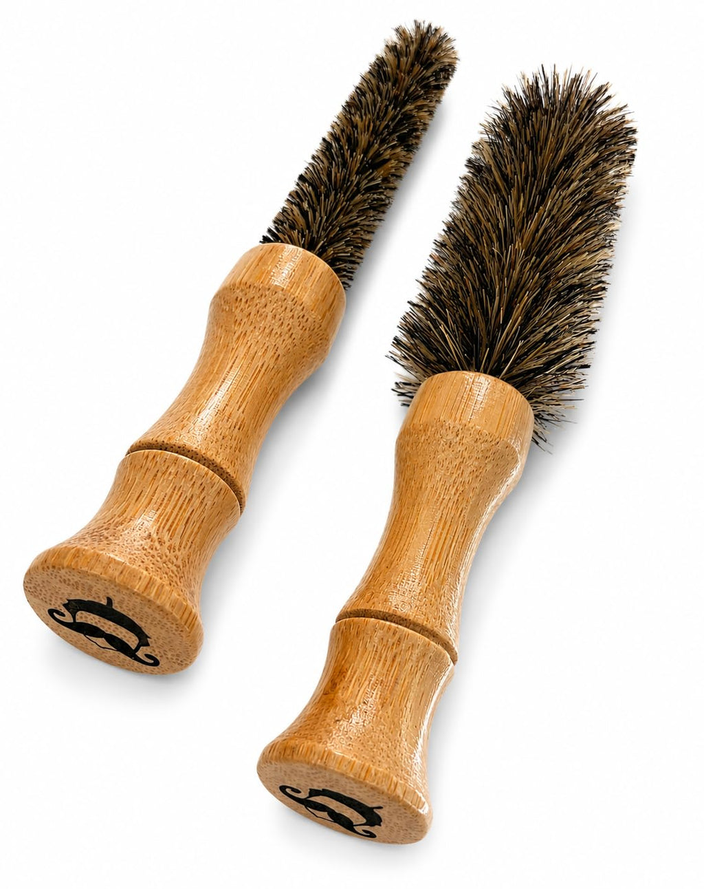 Twisted Timber Round Mustache Brush (2-Pack)