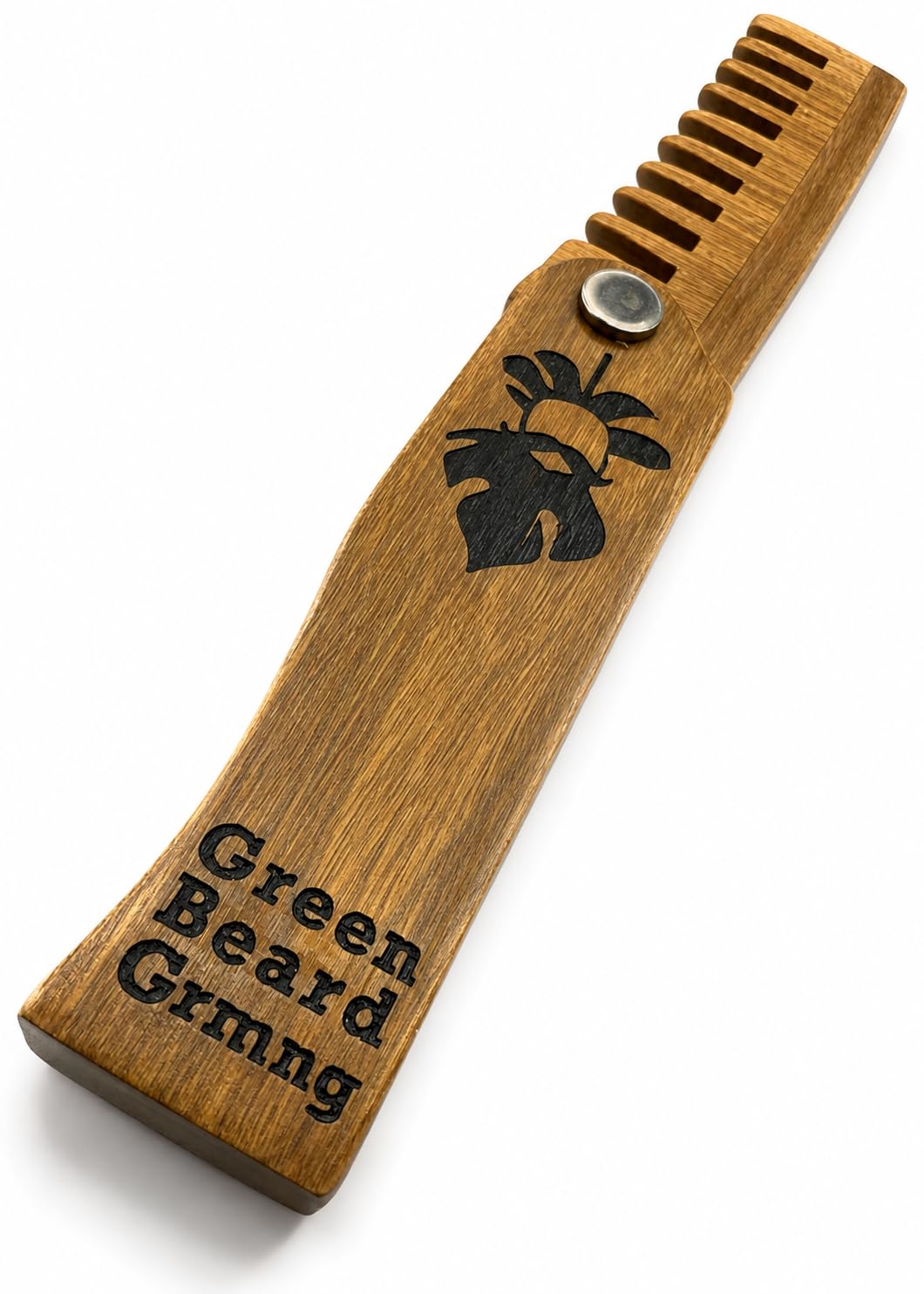 Tree-mendous Sandalwood Wide-Tooth Folding Beard Comb