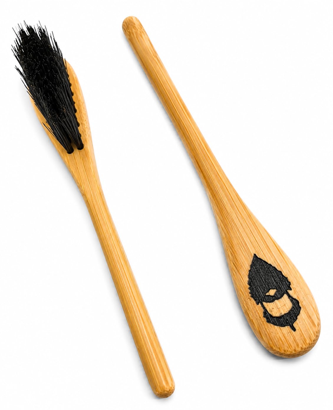 Sapling Grove Mustache Brush & Comb Set – 4 Piece