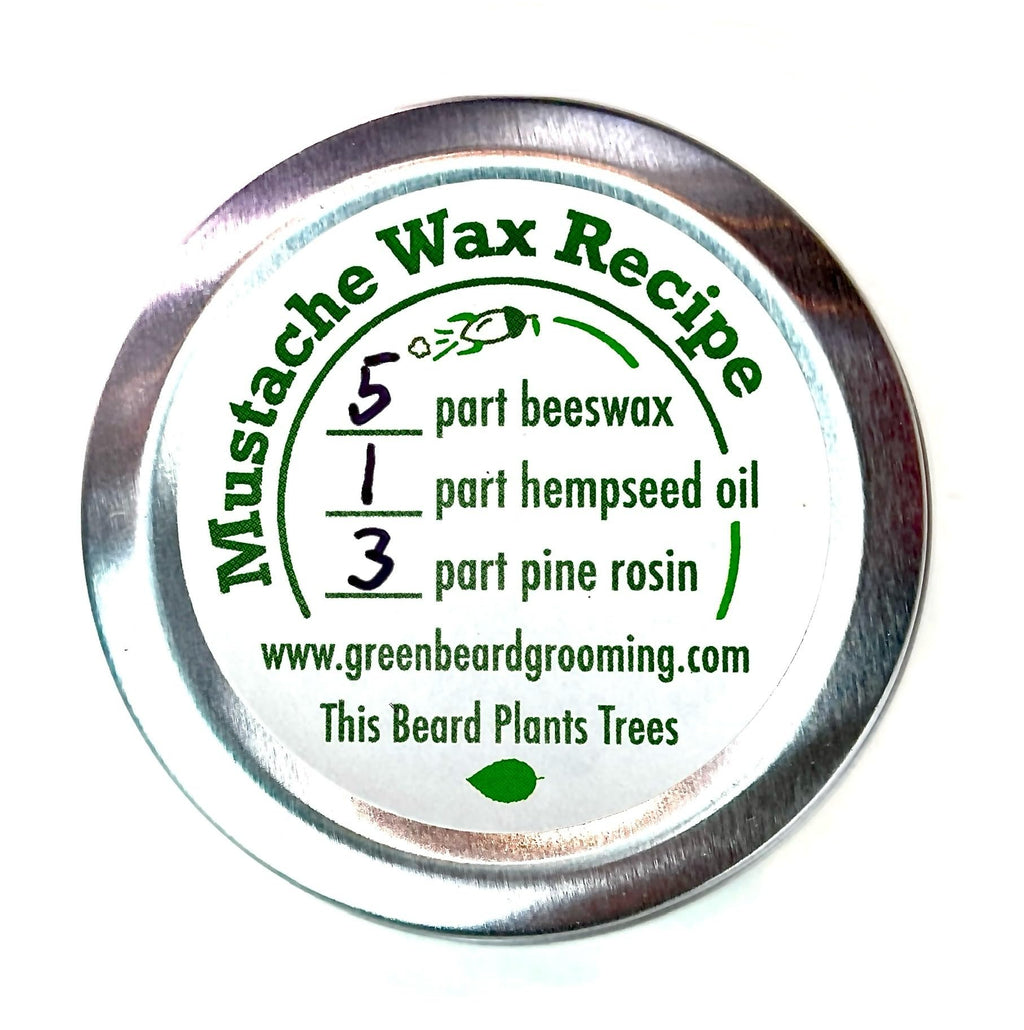 Tree-Topped Mustache Wax – Firm & Tacky