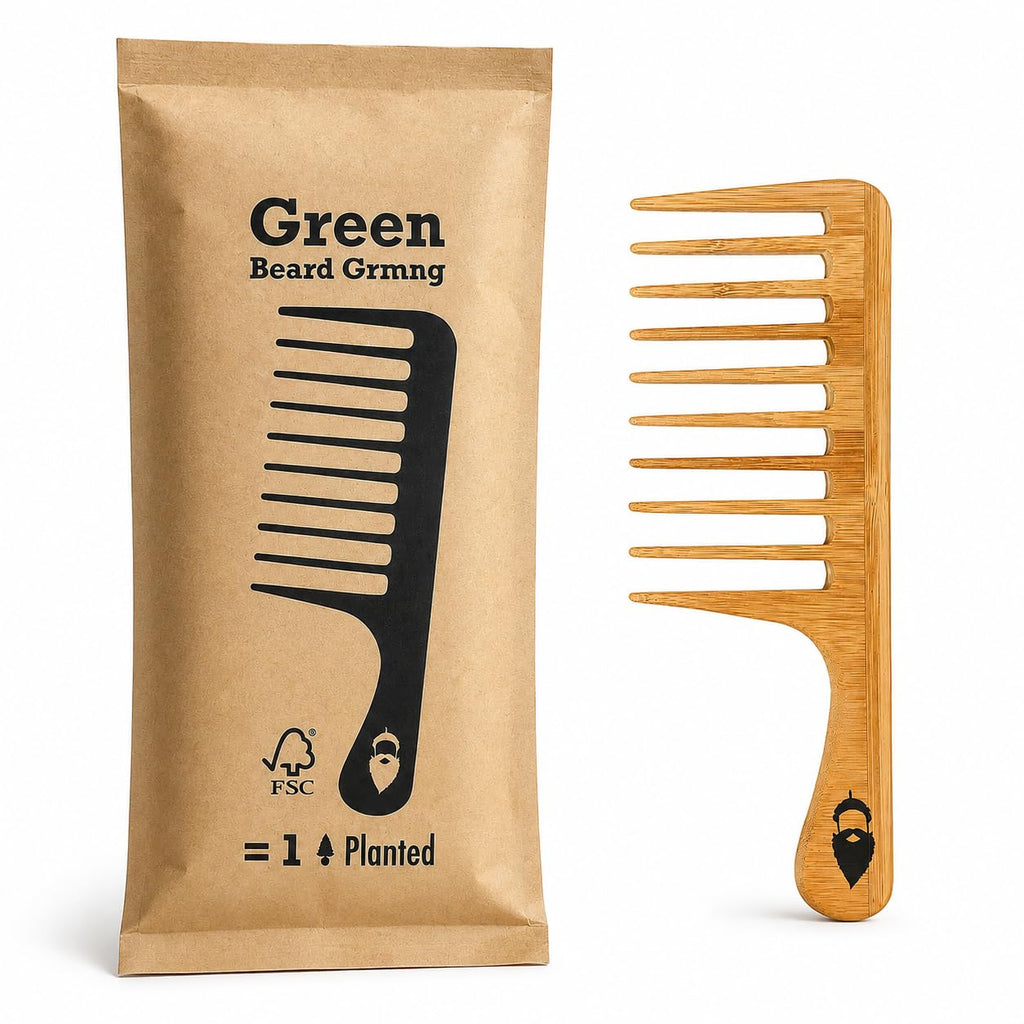 Sequoia Beard Rake - XL Oversized Detangler Comb