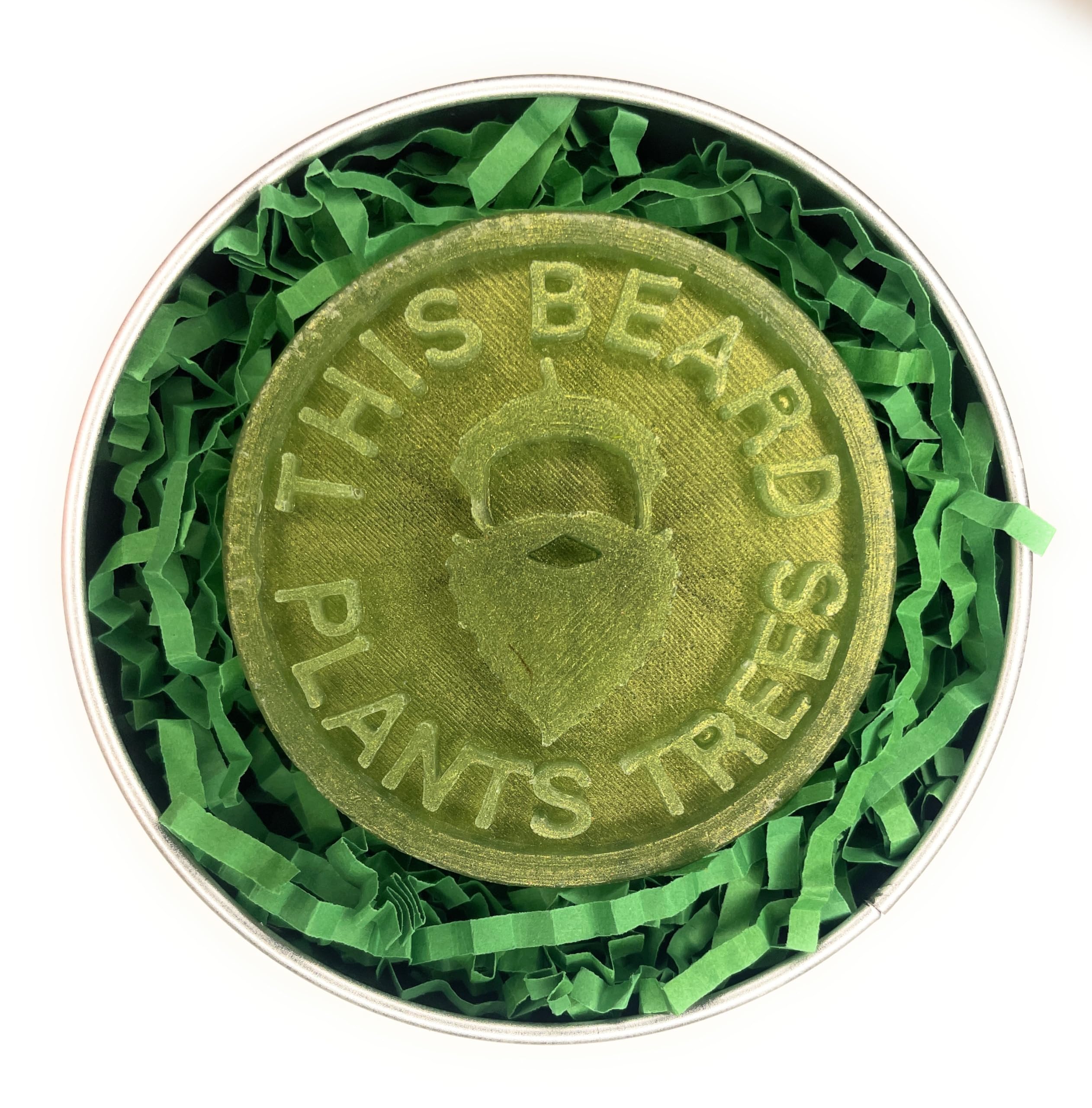 Green Beard Grmng Beard Wash Bar – Solid Beard & Mustache Shampoo