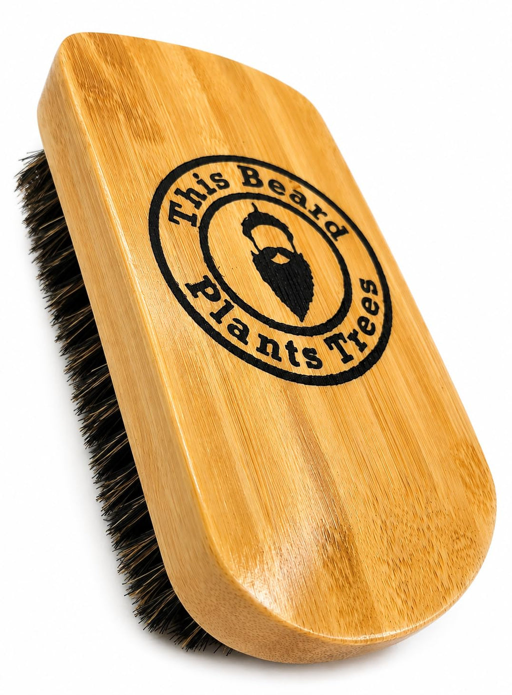 Big Boar Bristle Beard Brush - Boar Bristle & Bamboo