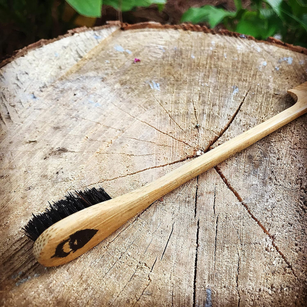 2-in-1 Sapling Mustache Brush & Comb (2-pack)