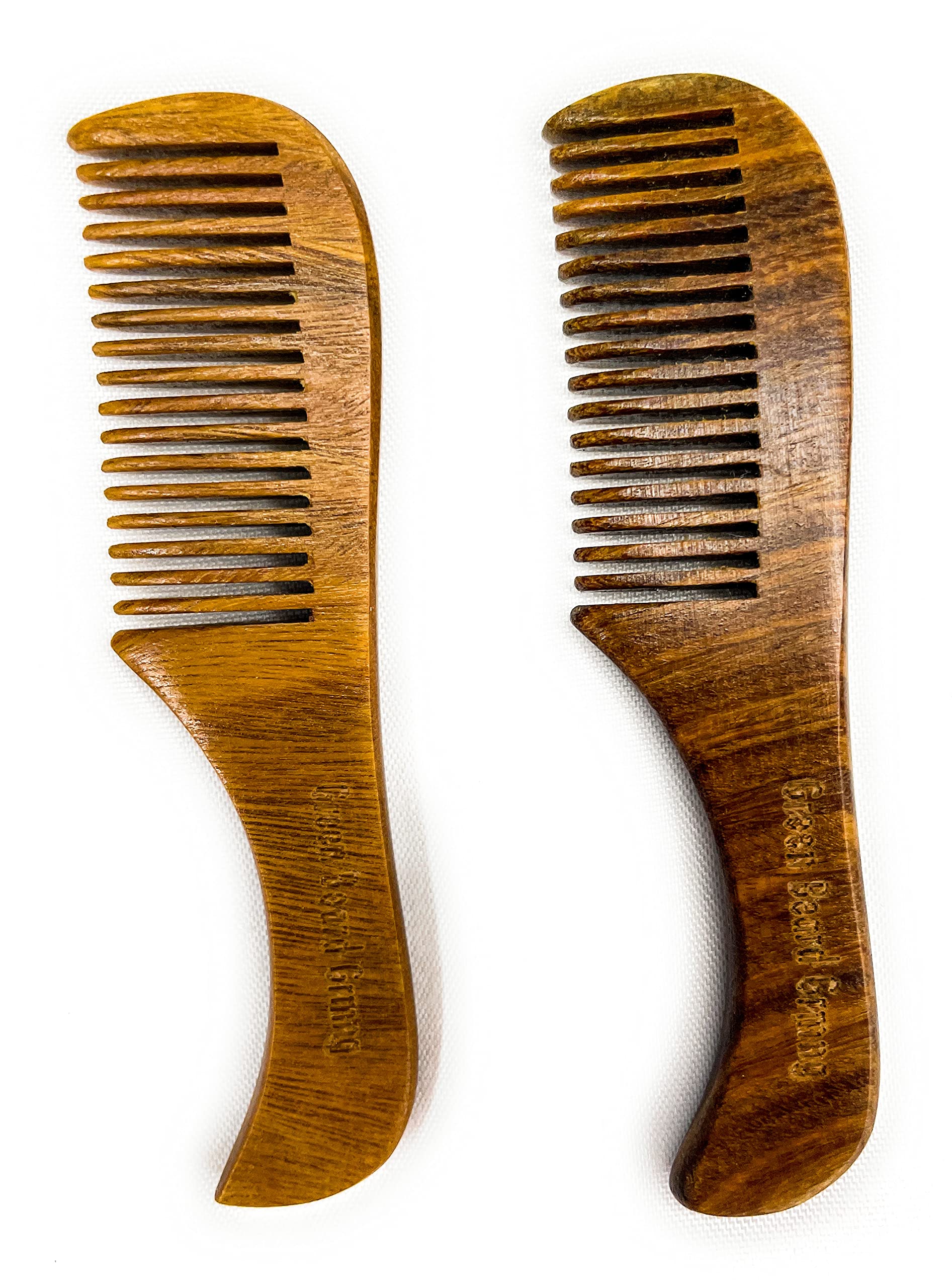 Tree-mendous Sandalwood Mustache Comb – 2-Pack