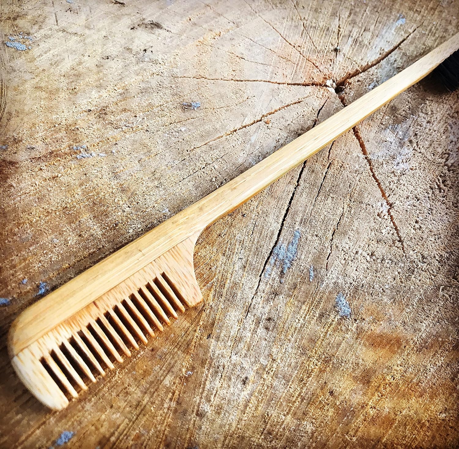 2-in-1 Sapling Mustache Brush & Comb (2-pack)