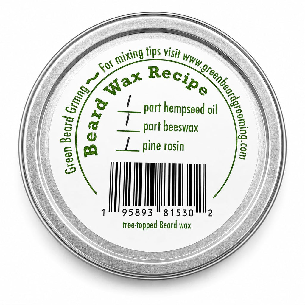 Tree-Topped Beard Wax – Medium & Tacky – 2 oz