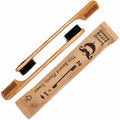 2-in-1 Sapling Mustache Brush & Comb (2-pack)