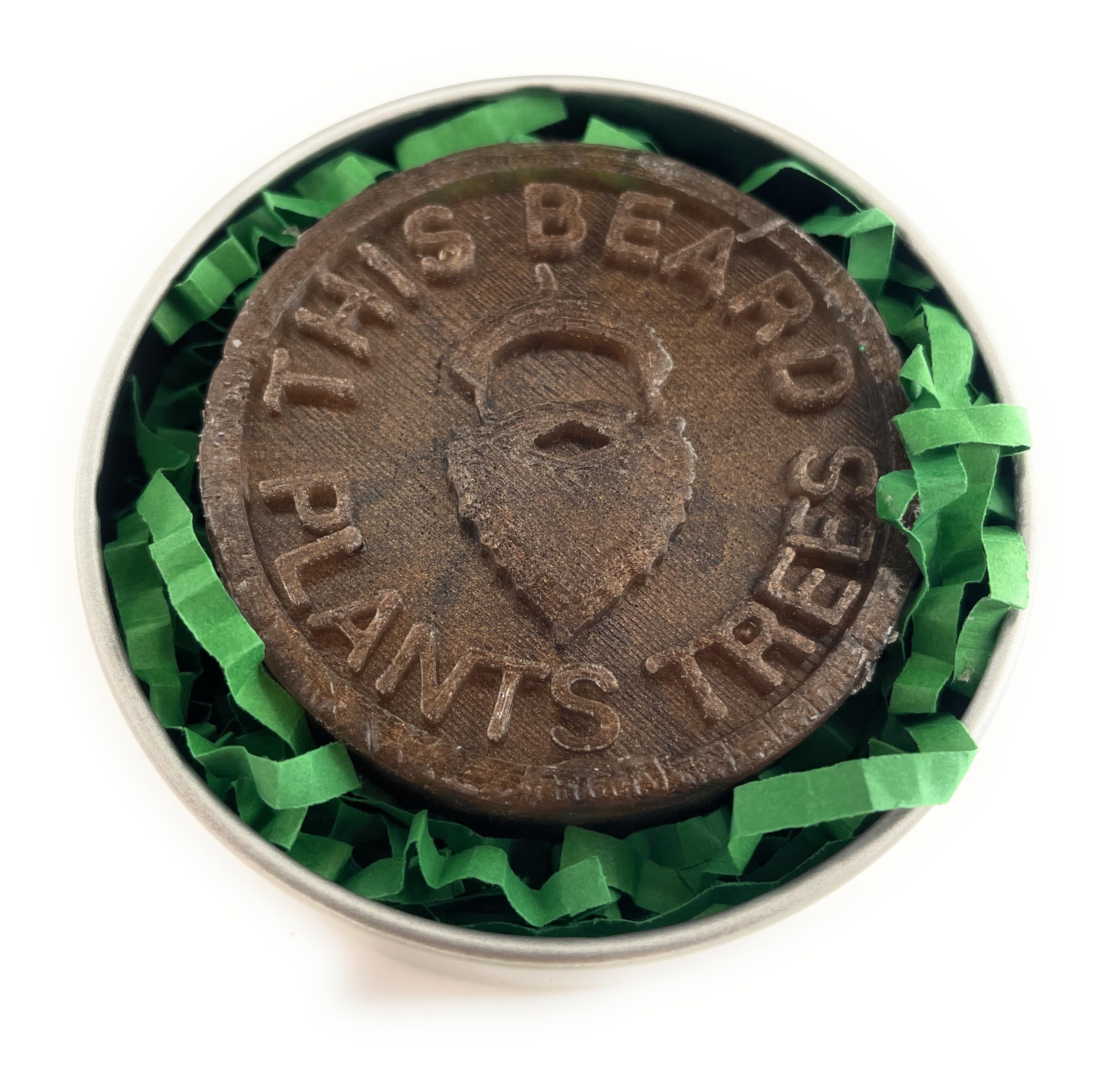Green Beard Grmng Beard Wash Bar – Solid Beard & Mustache Shampoo