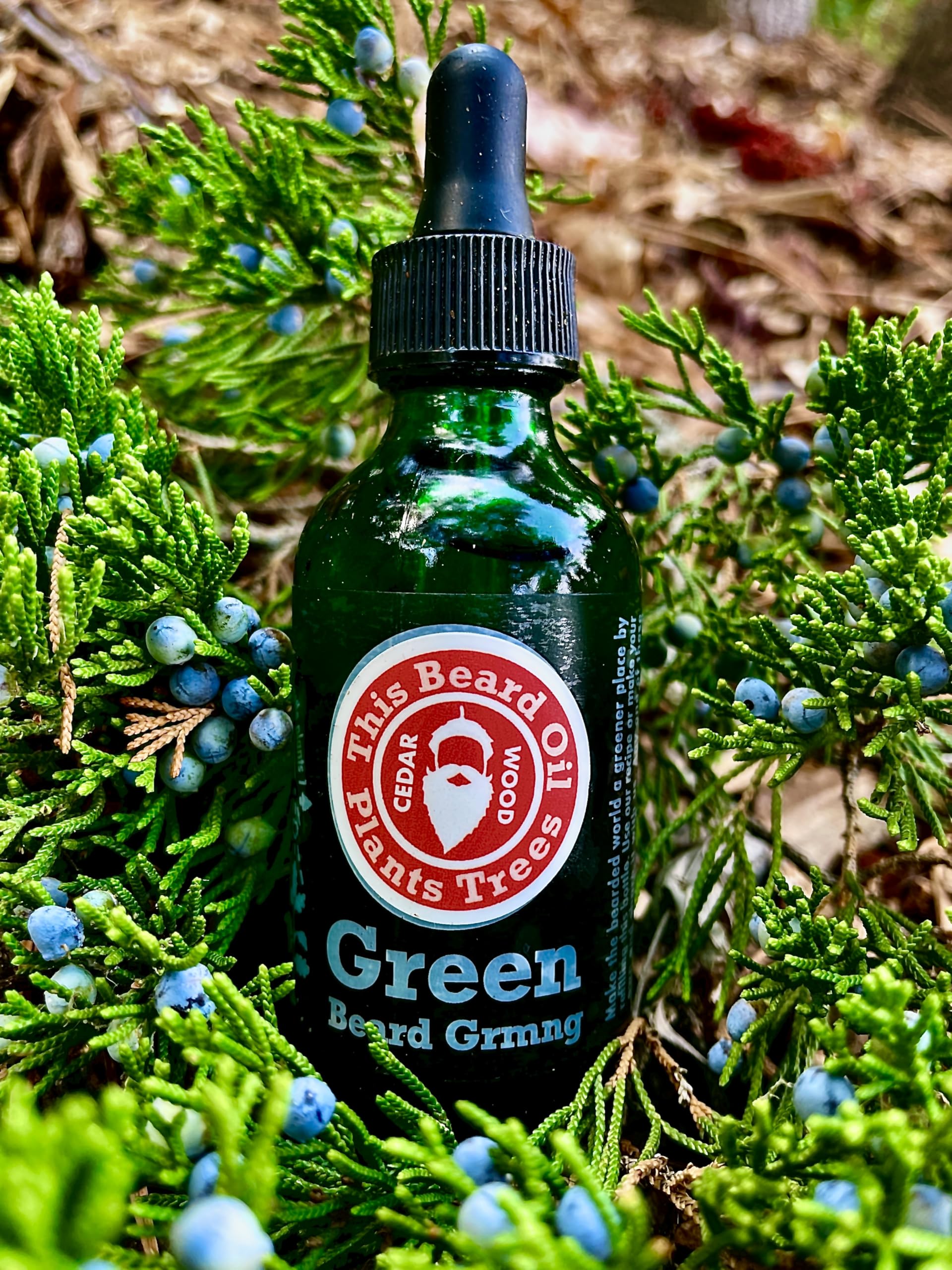 Natural Men’s Beard Oil with Hempseed, Jojoba, Meadowfoam & Coconut Oils - 2 oz