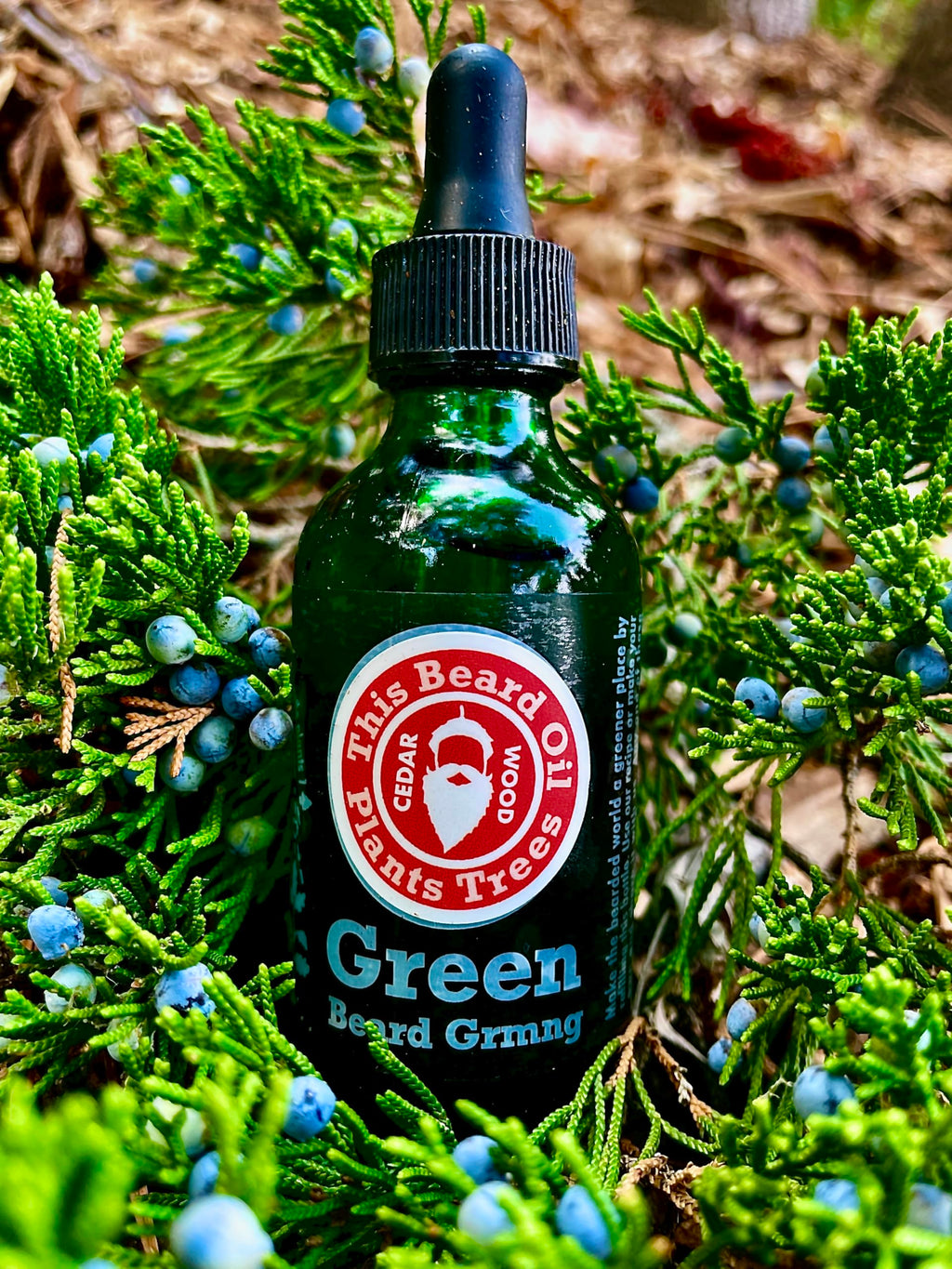 Natural Men’s Beard Oil with Hempseed, Jojoba, Meadowfoam & Coconut Oils - 2 oz