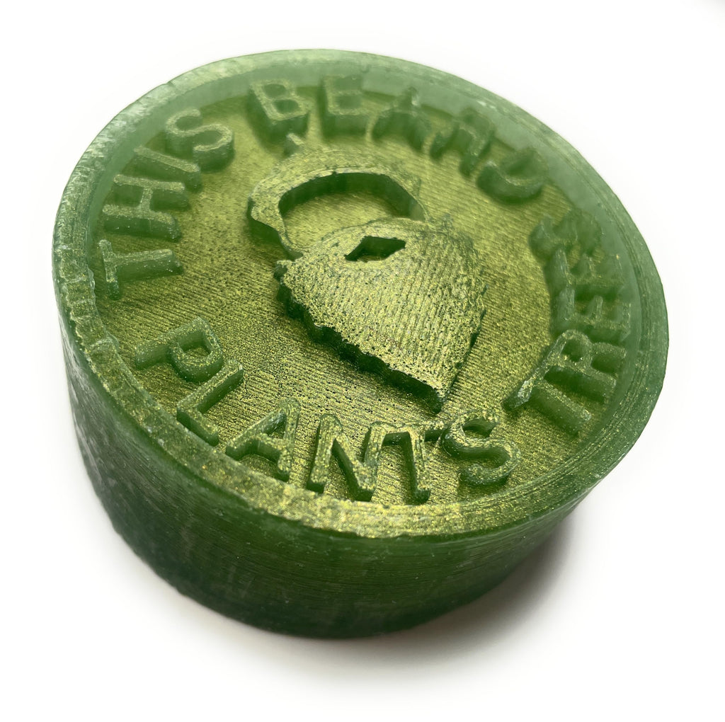 Green Beard Grmng Beard Wash Bar – Solid Beard & Mustache Shampoo